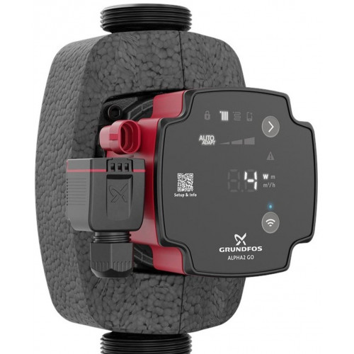 Grundfos ALPHA2 GO 25-60 180 220-240V 9H AF0 keringető szivattyú 93074216 Grundfos ALPHA2 GO 25-60 180 220-240V 9H AF0 keringető szivattyú 93074216