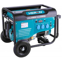 Heron benzinmotoros áramfejlesztő, max 5500 VA, egyfázisú 8896413