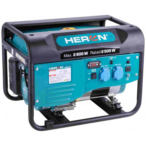 Heron benzinmotoros áramfejlesztő, max 2600 VA, egyfázisú 8896416