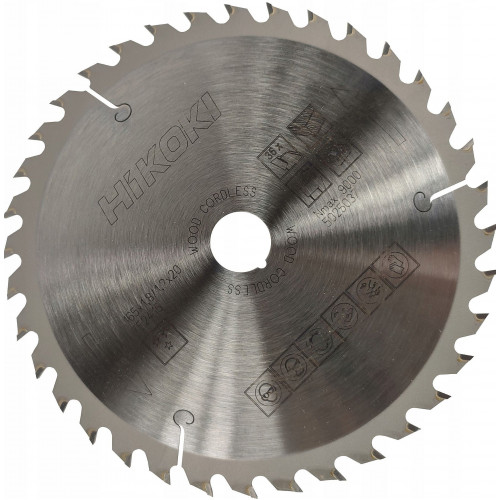HiKOKI 752415 TCT Körfűrészlap, 165x20mm, Z36