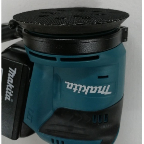 Makita DBO180RTJ Akkus excentercsiszoló 123mm, Li-ion 18V/5,0Ah, Makpac