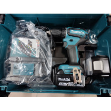 Makita DDF485RFJ akkus fúró-csavarbehajtó Li-ion LXT, 2x 18V/3,0 Ah, Makpac SZERVIZELT