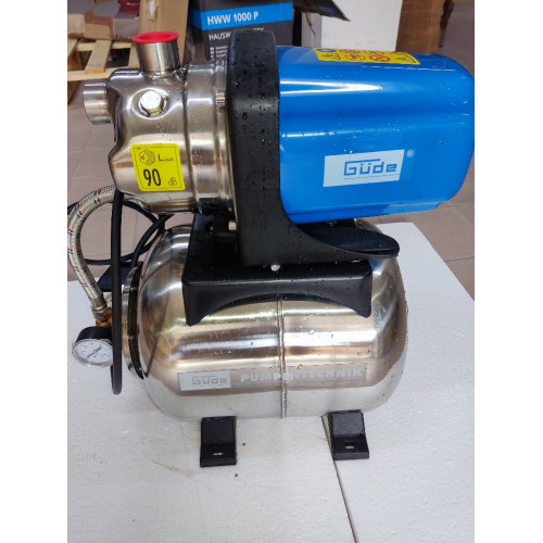 KIÁRUSÍTÁS GÜDE HWW 1000 P INOX házi vízmű 06026 VISSZAKÜLDÖTT