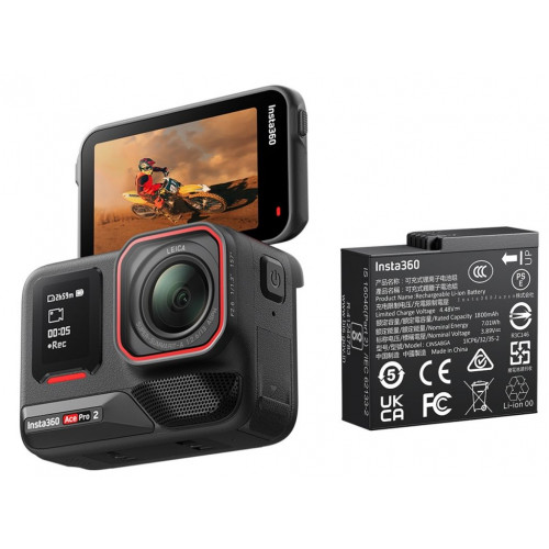 Insta360 Ace Pro 2 Akciókamera + aku INST130 Insta360 Ace Pro 2 Akciókamera + aku INST130