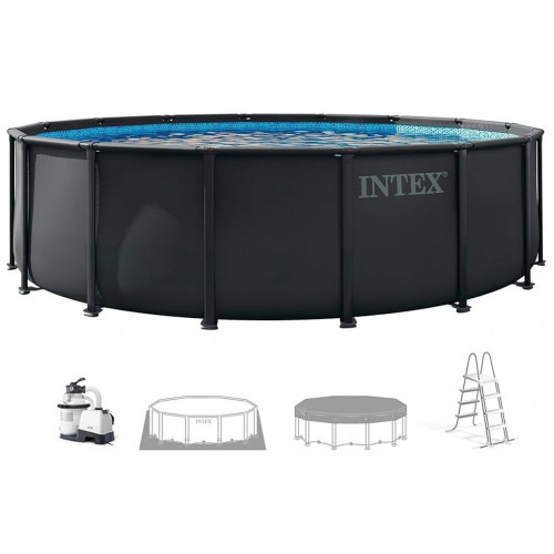 INTEX Ultra XTR Frame Medence szett 488 x 122 cm 220–240 V-os szűrőrendszerrel 26326ND