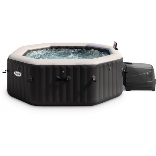 INTEX PureSpa Jet & Bubble Deluxe Octagon Felfújható jakuzzi 4 személy részére S1 28458