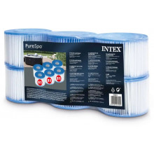 INTEX S1 szűrőbetét PureSpa pezsgőfürdőkhöz 6 db 29011
