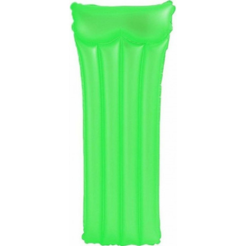 INTEX Neon Frost felfújható matrac, zöld, 183 x 76 cm 59717EU