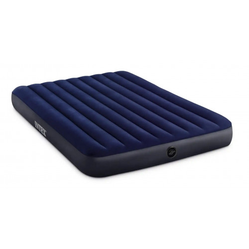 INTEX QUEEN CLASSIC DOWNY Felfújható ágy 152 x 203 x 25 cm 64759