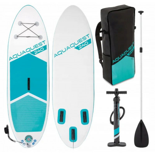 INTEX Paddleboard Aqua Quest felfújható SUP szett, 320 x 81 x 15 cm 68242NP