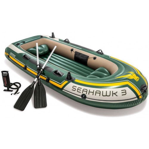 INTEX Seahawk 3 Set felfújható csónak, 295 x 137 x 43 cm 68380NP