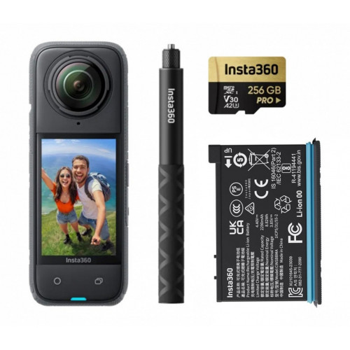 Insta360 X4 Akciókamera - Kiránduló csomag INST741