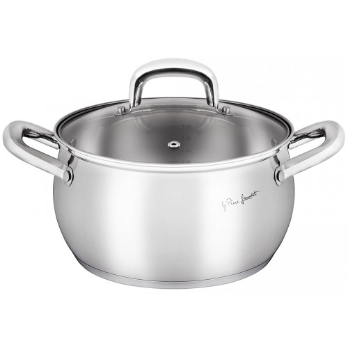 LAMART LT1160 Shape edény fedővel, 20 cm 42003213 LAMART LT1160 Shape edény fedővel, 20 cm 42003213