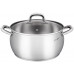 LAMART LT1162 Shape edény fedővel, 24 cm 42003215