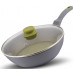 LAMART LT1196 Olive tapadásmentes serpenyő fedővel, 28cm 42003742