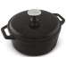 LAMART LT1209 Iron öntöttvas fazék fedővel, 25,5 cm 42003764
