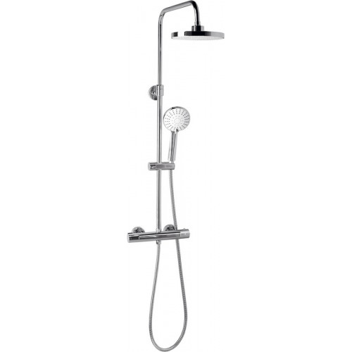 AQUALINE Liga zuhanyoszlop termosztátos csapteleppel, króm SL533 AQUALINE Liga zuhanyoszlop termosztátos csapteleppel, króm SL533