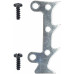 Makita 1917P5-6 Komplett rönktámasz rögzítőcsavarokkal =old 199067-4