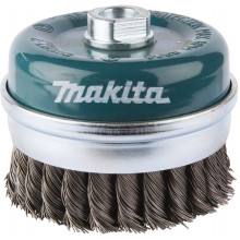 Makita D-29290 fazék drótkefe sodrott, erősített 100mm