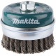 Makita D-29290 fazék drótkefe sodrott, erősített 100mm