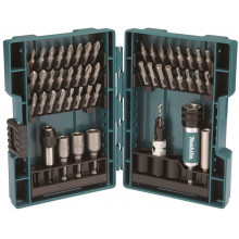 Makita D-73461 Bit és dugókulcskészlet, 47 db