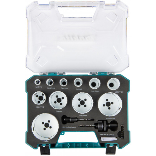 Makita D-82959 Bimetál körkivágó készlet BiM, 14 db Makita D-82959 Bimetál körkivágó készlet BiM, 14 db