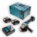 Makita DGA506RTJ Akkus sarokcsiszoló 125 mm Li-ion (2x18V/5,0Ah) Makpac