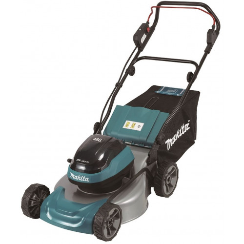 Makita DLM466Z Akkus fűnyíró 460 mm Li-Ion LXT (2x18V/akku és töltő nélkül)