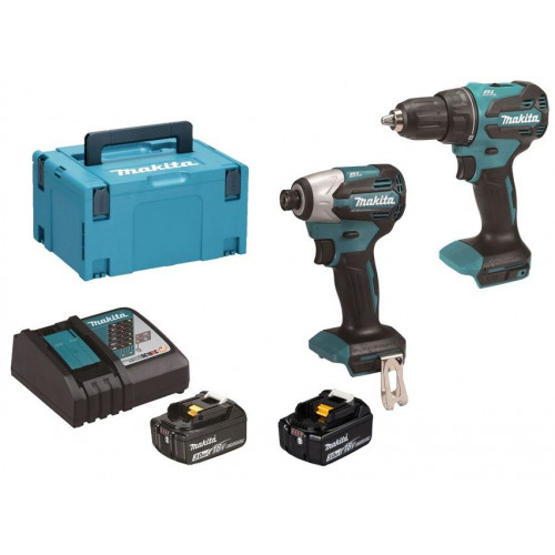 Makita DLX2577JX2 Akkus gépszett DDF490+DTD158 Li-ion LXT (2x3,0Ah/18V) Macpak Makita DLX2577JX2 Akkus gépszett DDF490+DTD158 Li-ion LXT (2x3,0Ah/18V) Macpak