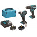 Makita DLX2577JX2 Akkus gépszett DDF490+DTD158 Li-ion LXT (2x3,0Ah/18V) Macpak