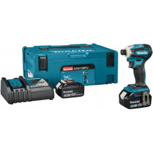 Makita DTD172RTJ Akkus ütvecsavarbehajtó 1/4" Li-ion LXT (18V/2x5,0Ah) Makpac