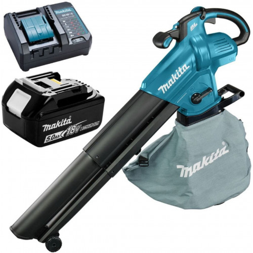 KIÁRUSÍTÁS Makita DUB187T001 Akkus lombszívó/fúvó LXT (18V/1x5,0Ah) SZERVIZELT, HASZNÁLT