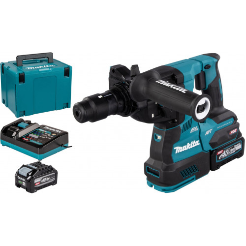 Makita HR002GU202 SDS-PLUS fúró-vésőkalapács AWS Li-ion XGT 40V/4,0Ah, Makpac Makita HR002GU202 SDS-PLUS fúró-vésőkalapács AWS Li-ion XGT 40V/4,0Ah, Makpac