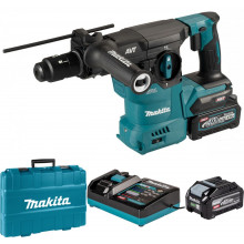 Makita HR009GU202 SDS-PLUS fúró-vésőkalapács AWS XGT (2x4,0Ah/40V), koffer