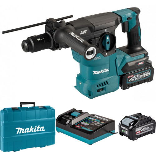 Makita HR009GU202 SDS-PLUS fúró-vésőkalapács AWS XGT (2x4,0Ah/40V), koffer Makita HR009GU202 SDS-PLUS fúró-vésőkalapács AWS XGT (2x4,0Ah/40V), koffer