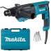 Makita HR2670X3 Elektromos fúró-vésokalapács SDS-Plus (800W/3,0J)+ kofferben