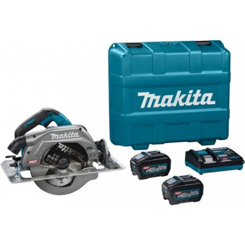 Makita HS010GT201 Akkus körfűrész 235 mm Li-ion XGT (2x5,0Ah/40V) koffer