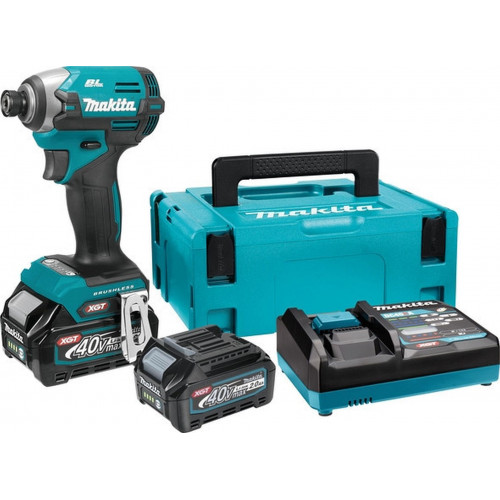 Makita TD003GA201 ütvecsavarbehajtó 1/4" Li-ion XGT (2x2,0Ah/40V) Makpac