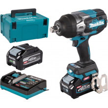 Makita TW001GU201 Akkus ütvecsavarozó 3/4" Li-ion XGT 40V/4,0 Ah, Makpac