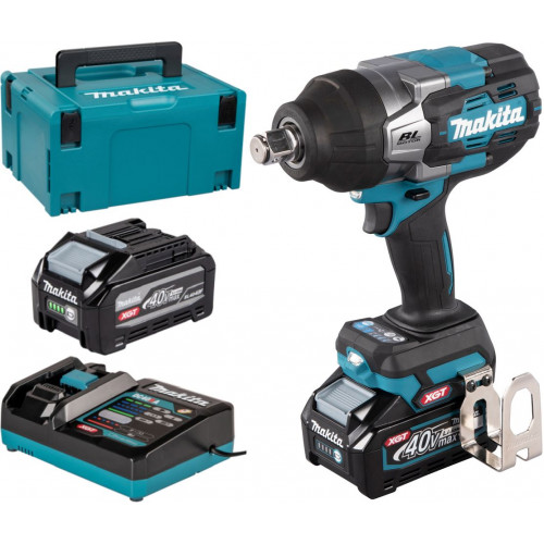 Makita TW001GU201 Akkus ütvecsavarozó 3/4" Li-ion XGT 40V/4,0 Ah, Makpac Makita TW001GU201 Akkus ütvecsavarozó 3/4" Li-ion XGT 40V/4,0 Ah, Makpac