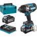 Makita TW001GU201 Akkus ütvecsavarozó 3/4" Li-ion XGT 40V/4,0 Ah, Makpac