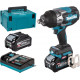 Makita TW001GU201 Akkus ütvecsavarozó 3/4" Li-ion XGT 40V/4,0 Ah, Makpac