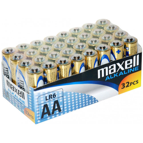 MAXELL LR6 AA Power alkáli ceruzaelem, 32 db 35052284