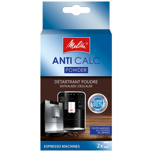 MELITTA Anti Calc por alapú vízkőmentesítő, 2x40g 6762512