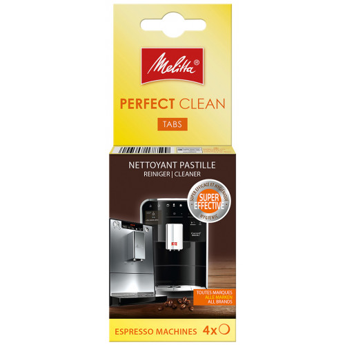 MELITTA Perfect Clean tisztító tabletta automata kávégépekhez, 4x1,8g 6762481