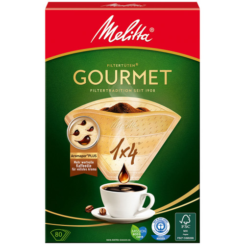 MELITTA kávéfilter Gourmet 1x4/80db 6659479