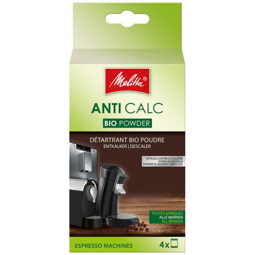 MELITTA Anti Calc por alapú bio-vízkőmentesítő, 4x40g 6761123