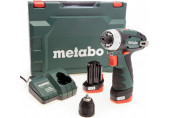 Metabo PowerMaxx BS Basic Akkus fúrócsavarozó (12V/2x2,0Ah) koffer 600984500