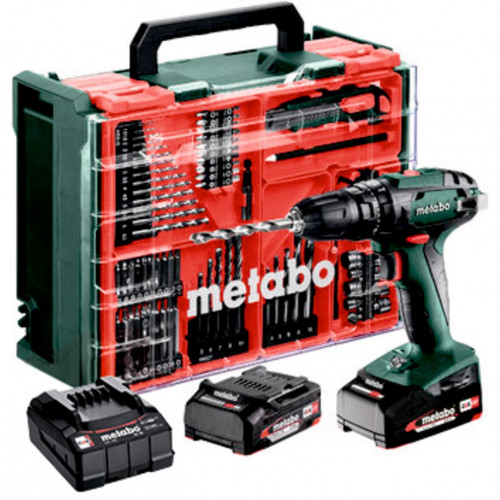Metabo SB 18 Set Akkus ütvefúró-csavarbehajtó (18V/2x2Ah) 602245710