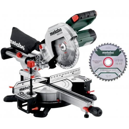 Metabo KGS 216 M Set Fejező és gérvágó fűrész (1200W/216mm) 613216900